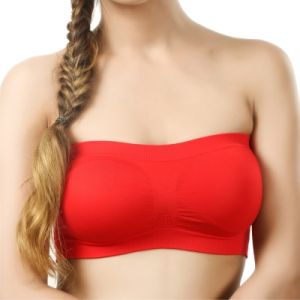No Boundaries Red Tube Bra-Ladies-Girls-Women-Online--India @  Cheap Rates Apparel-Free Shipping-Cash on Delivery