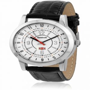 Reebok Black/White Analog Wrist Watch 