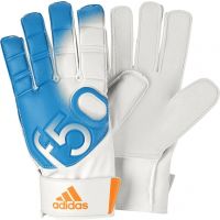 Adidas F50 Training Goalkeeping Gloves (Size-8, White, Blue)