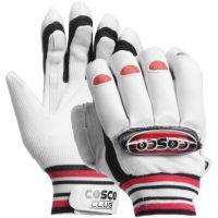 Cosco Club Batting Gloves (L, White)
