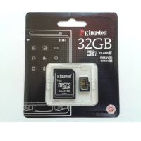 Kingston 32 GB MicroSD Card Class 10 90 MB/S Memory Card  (With Adapter)