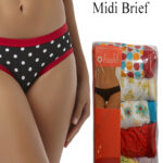 Pack Of Hushh 5 Midi Brief Panties