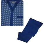 Eclisse Light Blue Check Color Loungewear