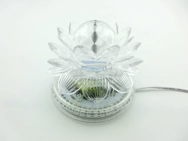 SuperDeals 48 RGB LED Rotating Voice Activated Lotus Stage Light - Image 2