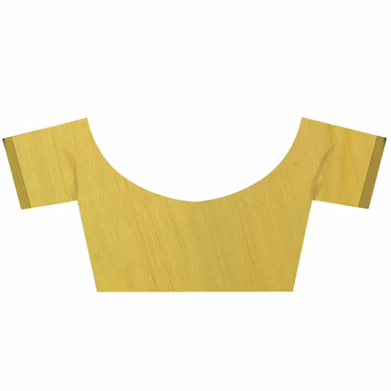 Lookslady Printed Yellow Faux Georgette saree - Image 3