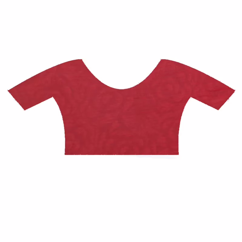 Lookslady Printed Red Georgette saree - Image 3