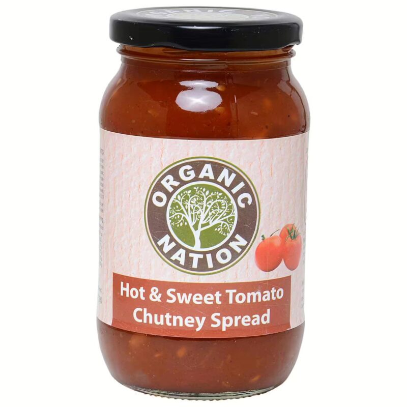 Organic Nation Hot & Sweet Tomato Chutney