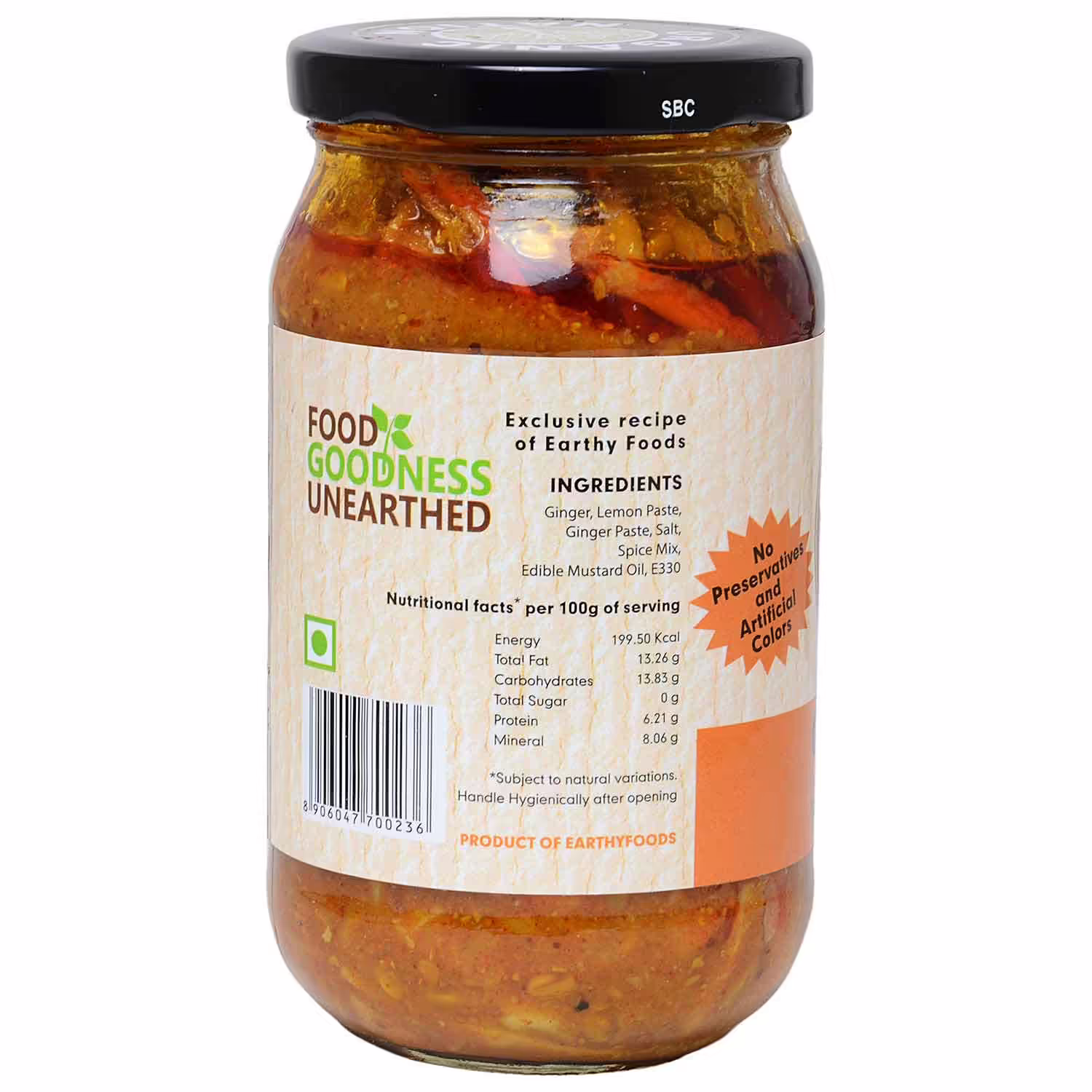 Organic Nation Ginger Pickle - Image 2