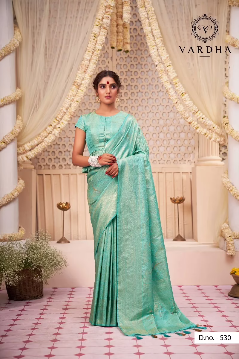 Amara Blue Zari Women Saree