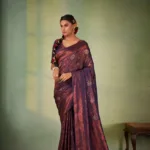 Anvaya Zari Blue Women Saree