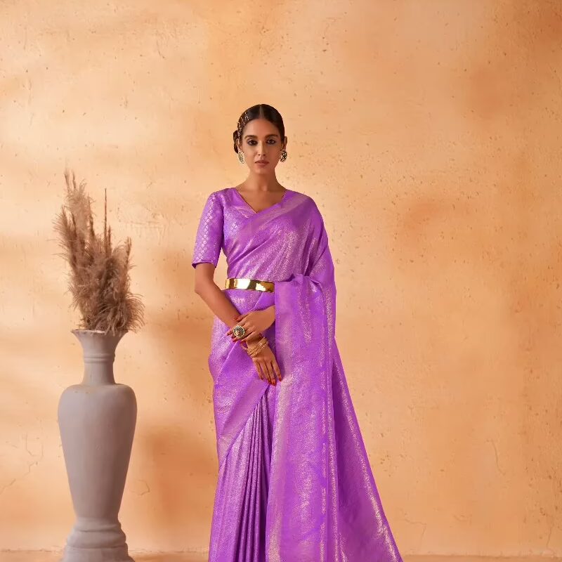 Asya Vol.2 Purple Zari Women Saree