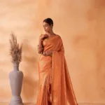 Asya Vol.2 Orange Zari Women Saree