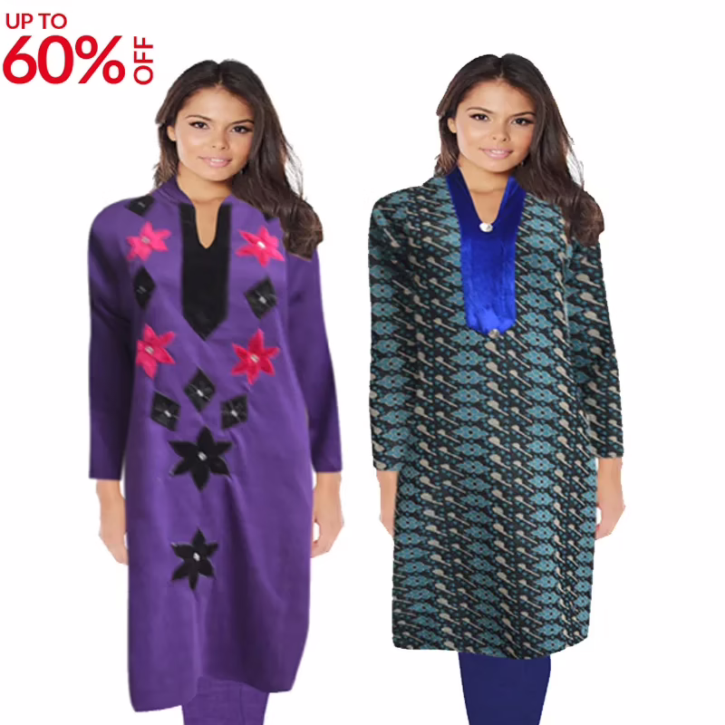 60% Off On Women Woolen Kurti