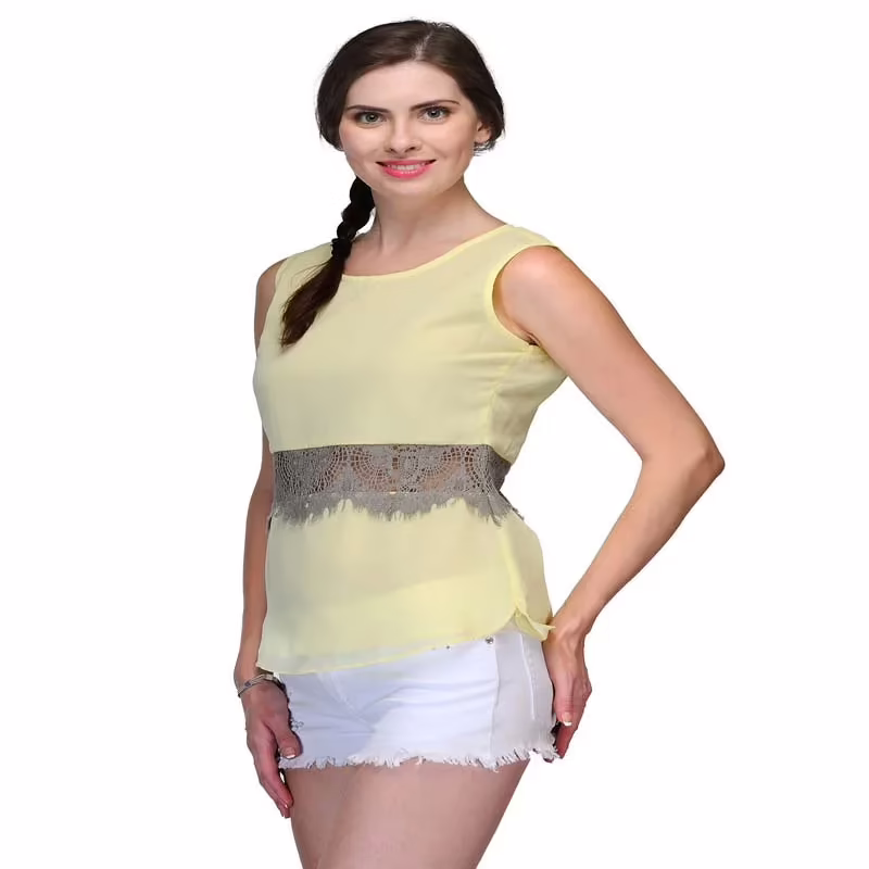 Bumpkin Lace cutwork sleeveless top - Image 3
