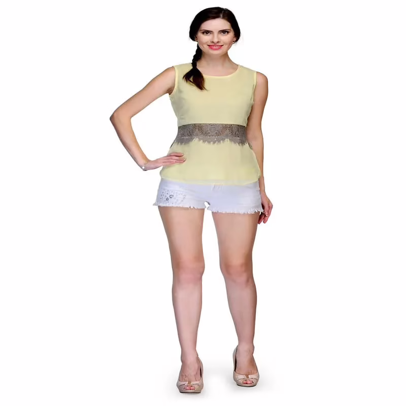 Bumpkin Lace cutwork sleeveless top - Image 2