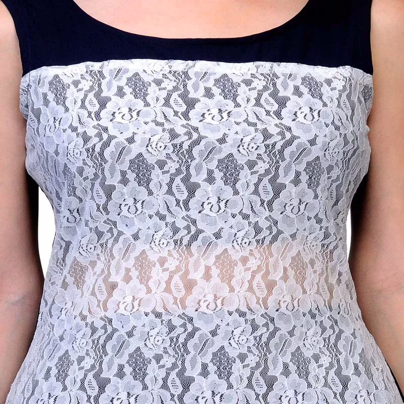 Bumpkin Lace overlay peek-a-boo dress - Image 4