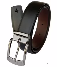 Raymond Black Stripes Trouser Fabric Free Belt - Image 2