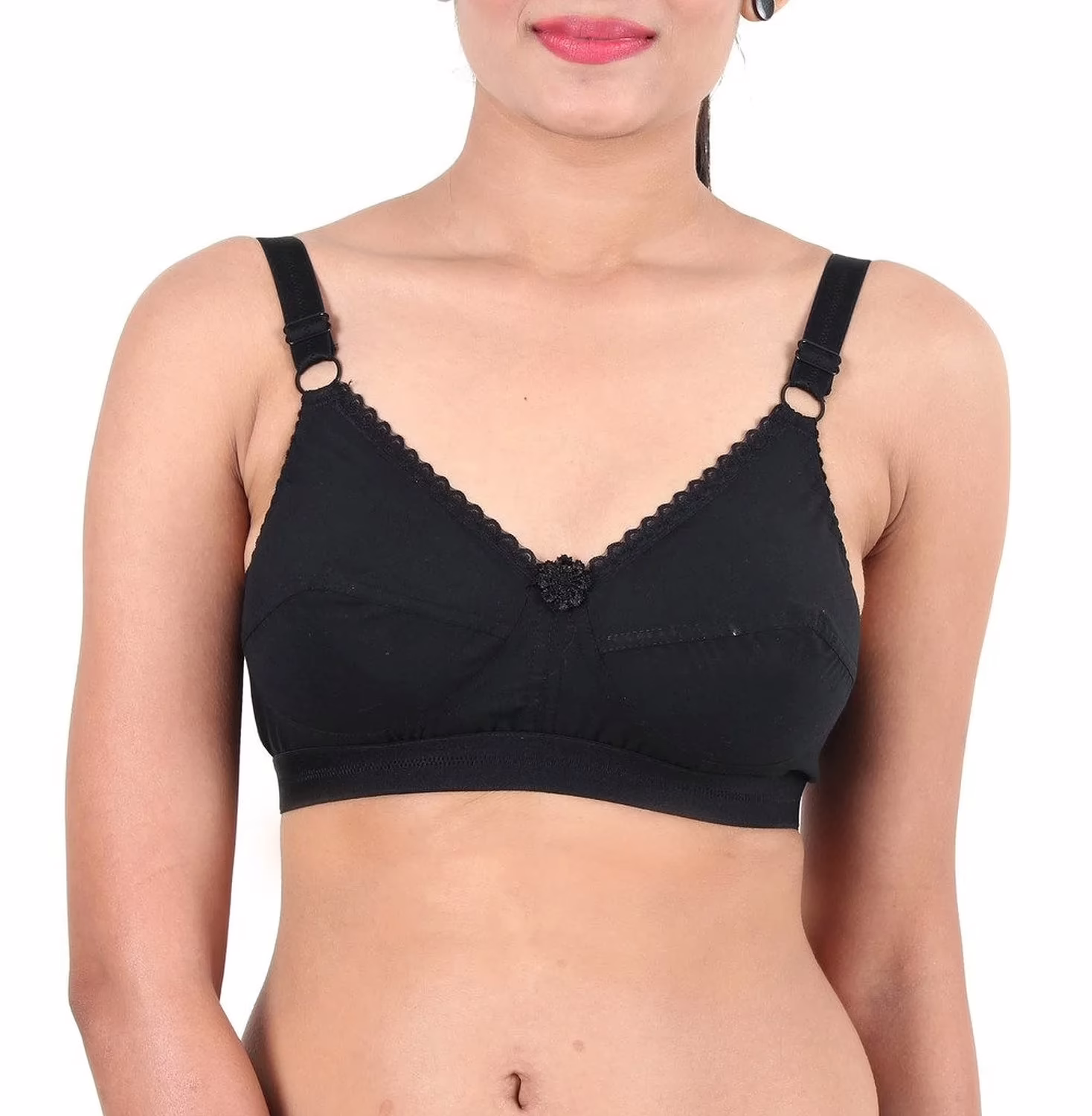 VIP Feelings Pack Of Three Black Coloured Bra - Image 2