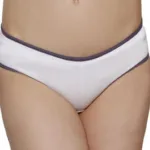 Comfortable Women White Hipster Panties