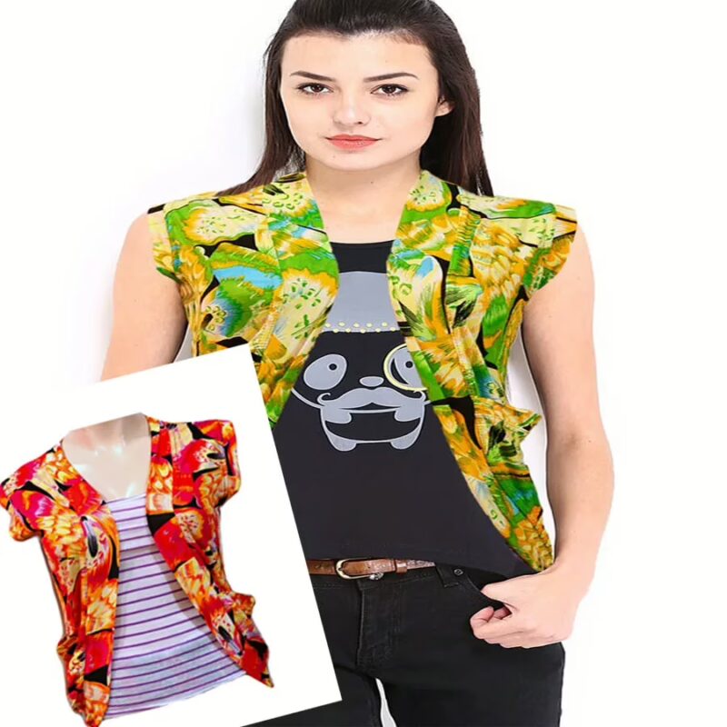 Make your Day With Pack Of 2 Printed Shrug