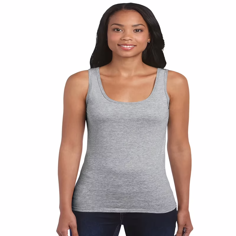 Classy Grey Women Tank Top