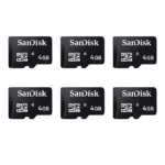 Combo Offer Of 6 SanDisk 4 GB Ultra Micro SD Card