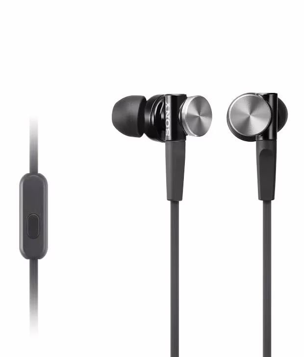 Sony MDR-XB70AP/B In Earphones with Mic