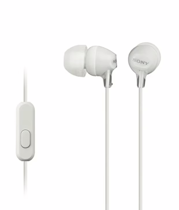 Sony MDR E15AP In Ear Earphones With Mic