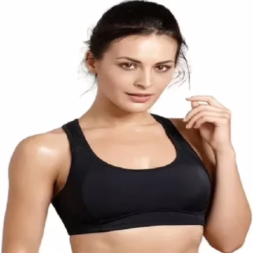 50% Off Comfort Women Black  Sport Bra