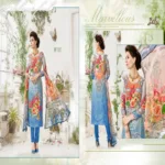 Mizzoli Multi Georgette Cotton Suit
