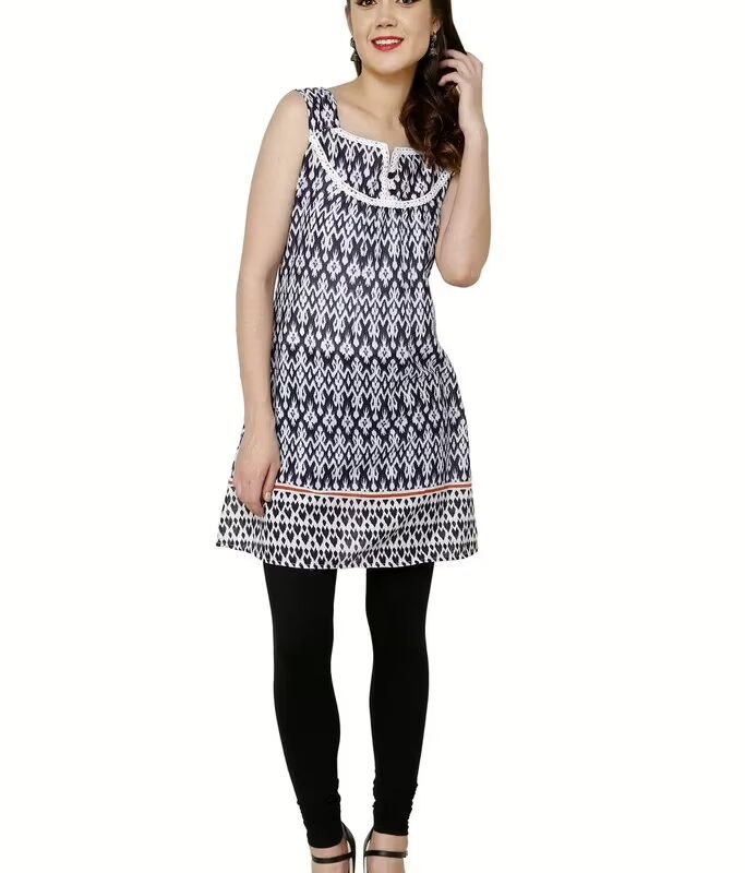 Chiktones Printed Cotton Tunic