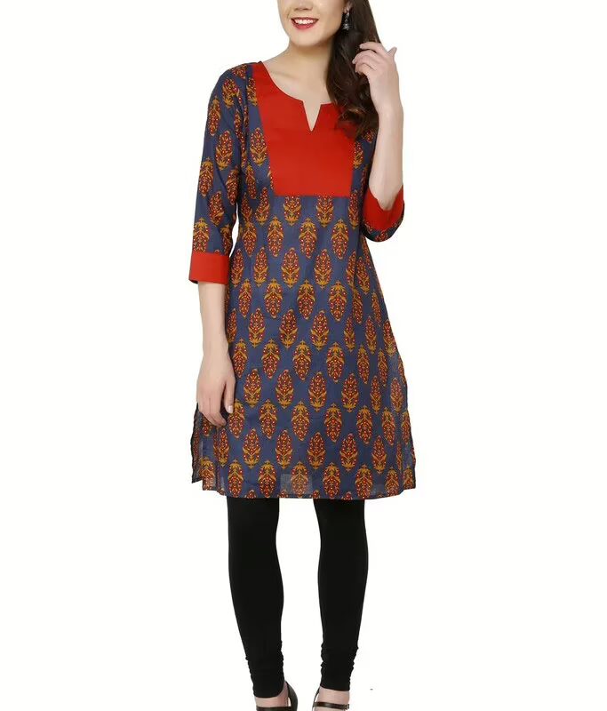 Chiktones Printed Cotton Kurti