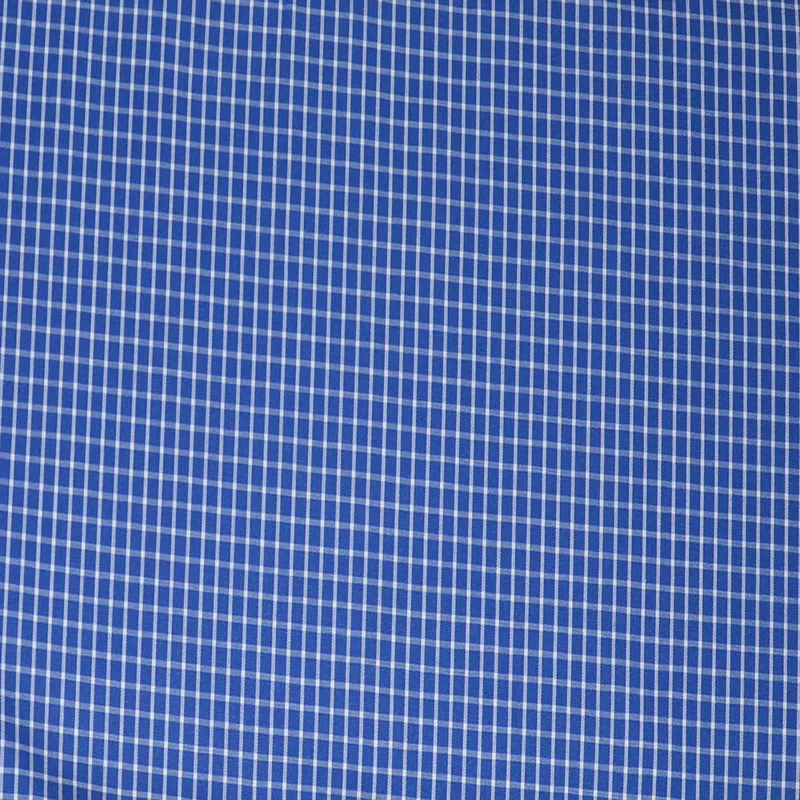 Raymond Men Cotton  blended Shirt Fabric_Blue