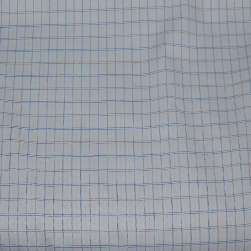 Raymond Men Poly Blended Shirt Fabric_White