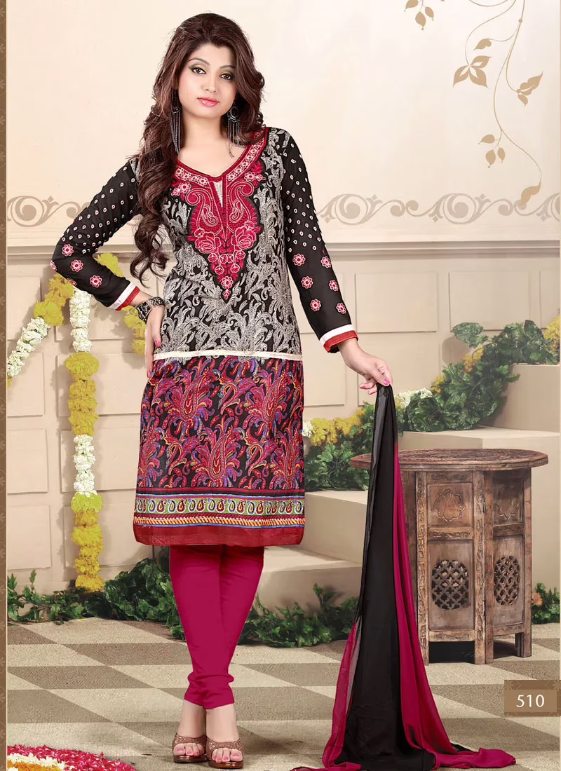 V&V New Collection Exclusive Designer Dress Material