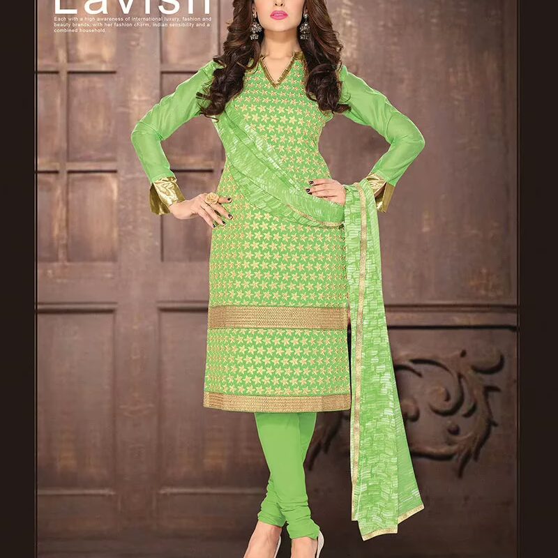 V&V New Designer Pure Chanderi Cotton Fancy Salwar Suits