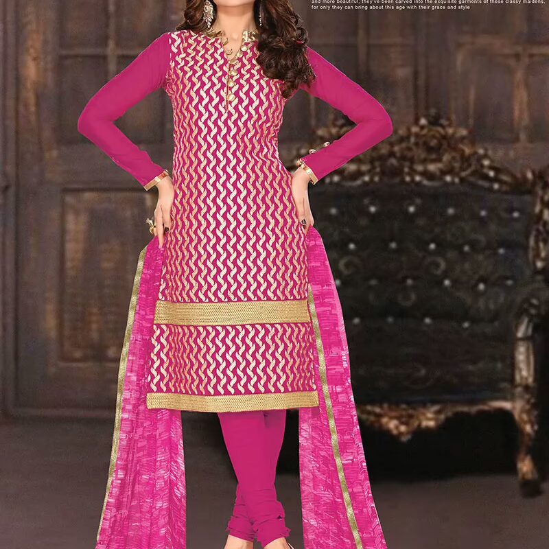 V&V New Fancy Pure Chanderi Cotton Salwar Suits