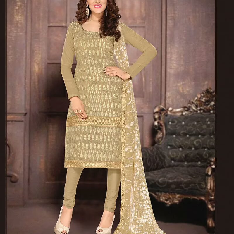 V&V New Pure Chanderi Cotton Salwar Suits
