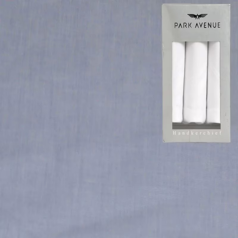 Raymond Grey Self Linning Shirting Fabric Free Handkerchief