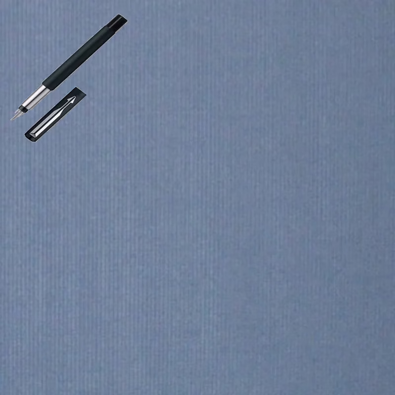 Raymond Blue Self Linning Trouser Fabric Free Pen