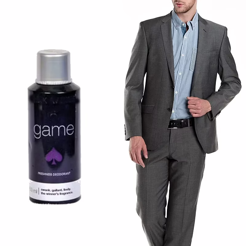Raymond Greyish Blue Suit Fabric Free Deo