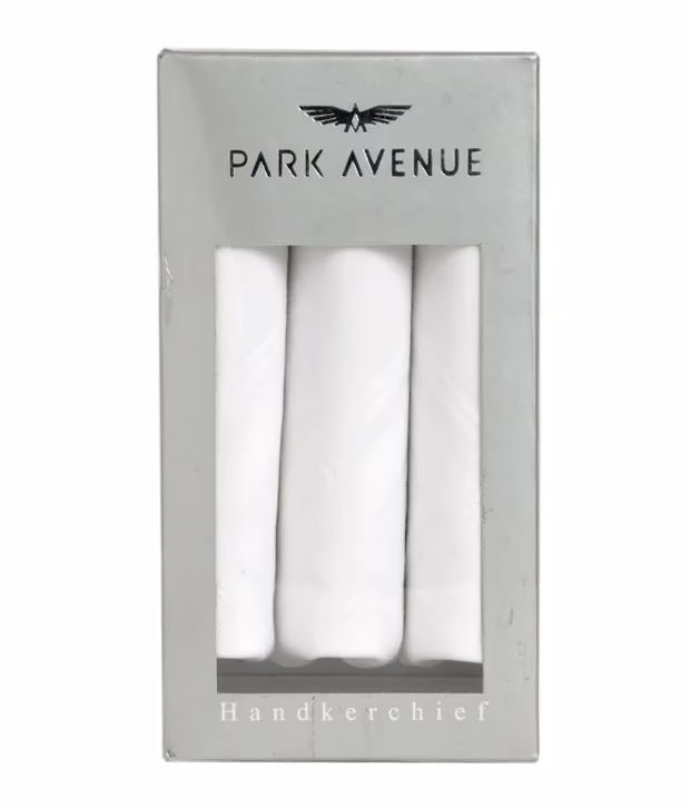 Raymond Sky Blue Shirting Fabric Free Handkerchief - Image 2