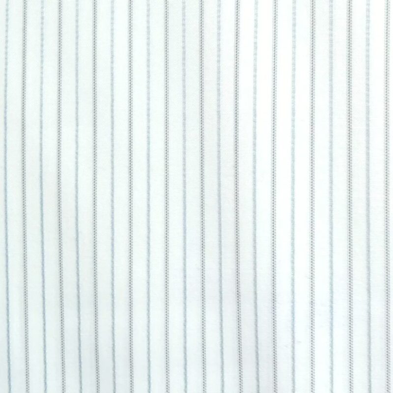 Raymond White With Latest Lining Cotton Shirting Fabric