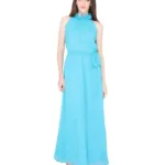 Elliana Turquoise Gown Dress