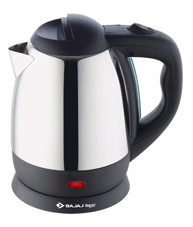 Bajaj 1.2 Ltr KTX 11 SS Electric Kettle Silver