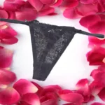 Floral Print Double Bows G-String Thong