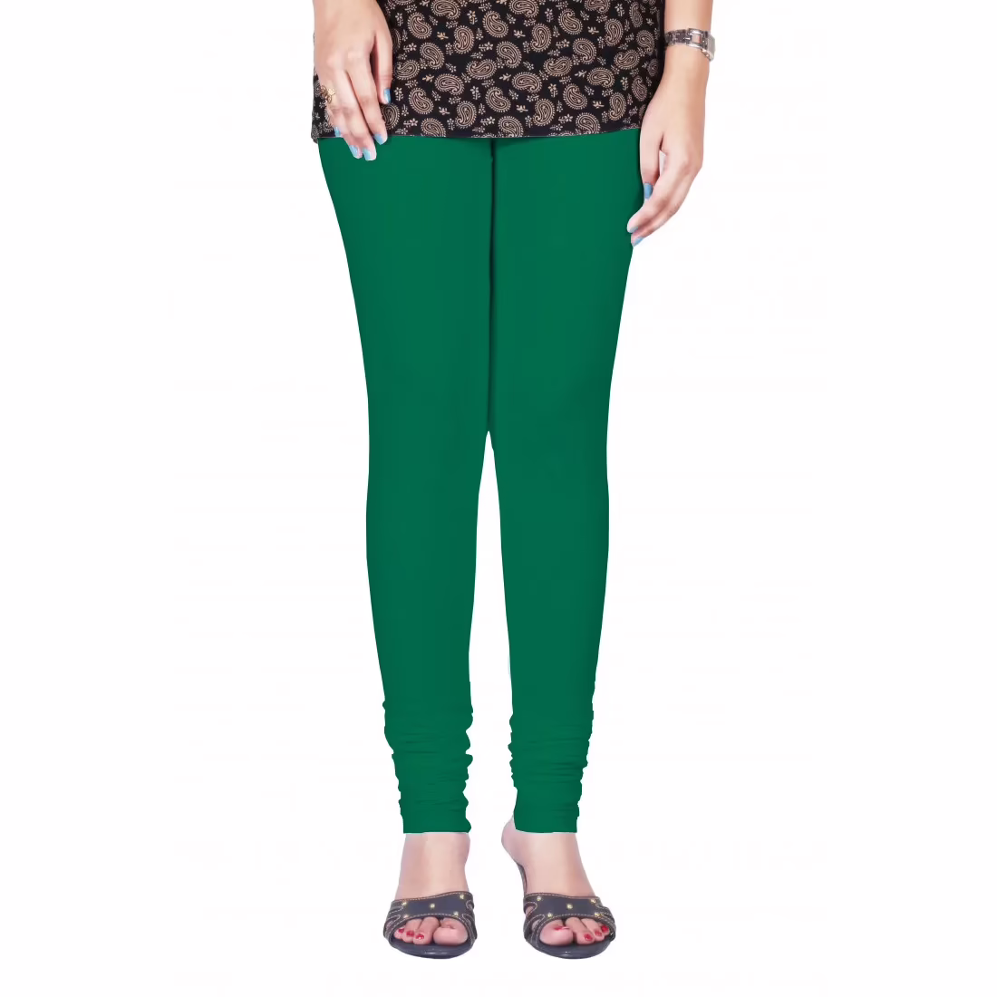 MSS Wing's Leaf Green Women's Fashion Leggings
