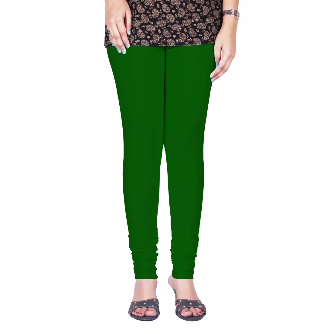 MSS Wing's Forest Green Women's Fashion Legings