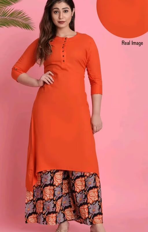 Hrishita Red Women Kurta Sets