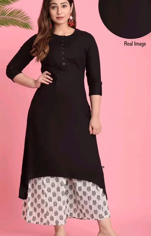 Hrishita Stylish Black Women Kurta Sets